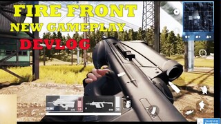 FIREFRONT FPS NEW LATEST GAMEPLAY ANDROID IOS NEW BEST BATTLFIELD LIKE DEVLOG  2021