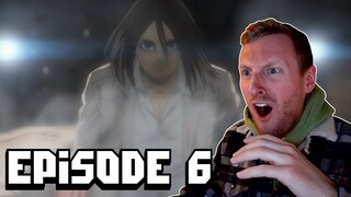 ATTACK ON TITAN SEASON 4 EPISODE 6 REACTION | THE WAR HAMMER TITAN