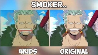 ONE PIECE CENSORSHIP COMPARISON SMOKER