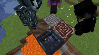 Minecraft: Uji Sinkronisitas Blok