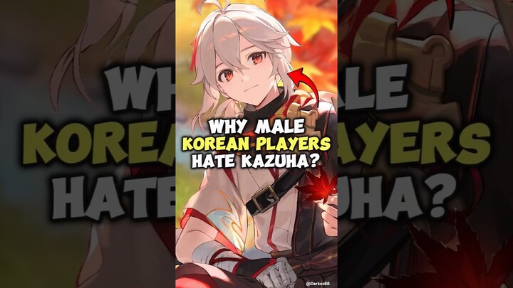 Why Male Korean Players Hate Kazuha? - Genshin Impact