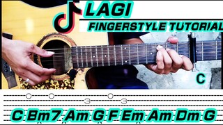 Lagi - Skusta Clee (Guitar Fingerstyle) Tabs + Chords