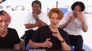 Japanese fools watch a Japanese genius confess to three people at the same time in public on a show