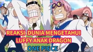 Reaksi Masyarakat Dunia Mengetahui Luffy Anak Monkey D Dragon