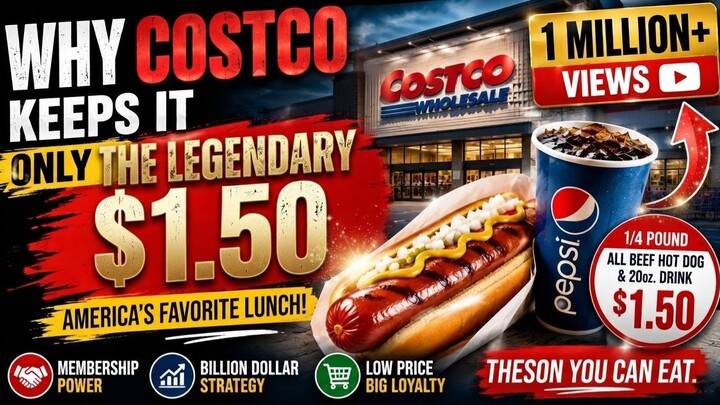 Why Costco Refuses to Raise Its $1.50 Hot Dog Price