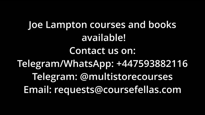 Joe Lampton Courses [Great Quality]