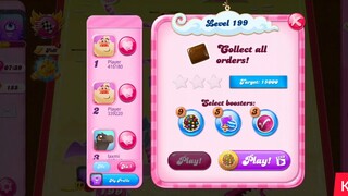 CANDY CRUSH SAGA LEVEL 199 (NEW VERSION)