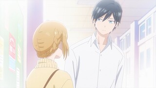 Akane runs into Yamada at his school | My Love Story with Yamada-kun at Lv999