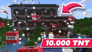 EXPLODINDO MAIS DE 10 MIL TNTS NO MINECRAFT