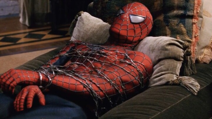 When Parker's friend saw the true face of Spider-Man, he was stunned.
