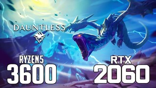 Dauntless on Ryzen 5 3600 + RTX 2060 1080p, 1440p benchmarks!