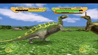 Dinosaur King Arcade Game 古代王者恐竜キング Fukuisaurus VS Alpha Fortress Easy Mode
