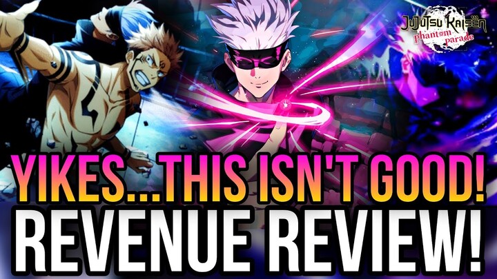 Jujutsu Kaisen Phantom Parade - Revenue Is Very Disappointing!