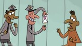 "Cartoon Box Series" can't guess the ending brain hole animation - villain prison guard