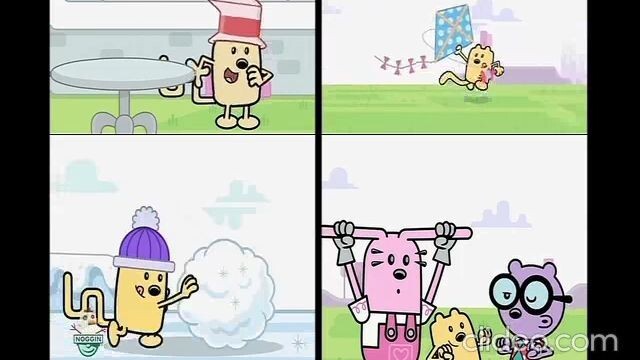 Wow! Wow! Wubbzy! (2006-2007) 4 Episodes Played at Once!