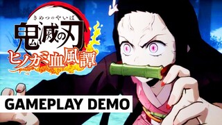 7 Minutes of Kimetsu no Yaiba Hinokami Keppuutan Gameplay