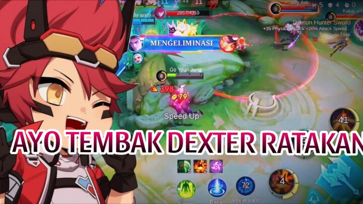 AYO TEMBAK DEXTER RATAKAN:)