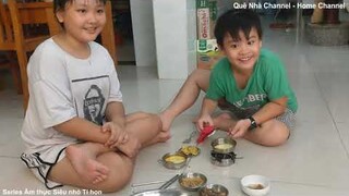 Ẩm thực Siêu nhỏ Tí hon: BÁNH XÈO NHO NHỎ GIÒN GIÒN #149 /Tiny Micro Cuisine: SMALL CREAM CAKES #149