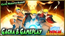 🔥 GACHA & GAMEPLAY!! GAME NARUTO BARU TURN BASE 6 VS 6 🔥 NARUTO NINJA ADVENTURE