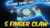 Pubg Mobile 5 Finger Claw + Gyro Handcam #3 Ying Wan Qiu Settings/Sensitivity