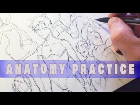 Male anime anatomy Sketch  MittyandNanachi  Illustrations ART street