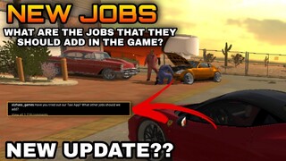 New Update? What are the best jobs that they should add in Car Parking Multiplayer New Update?