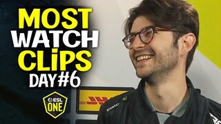 Most Watched WTF & FUNNY CLIPS in ESL One Stockholm DOTA 2 - Day6