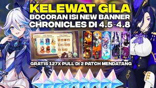 Penjelasan 3rd BANNER Chronicles Wish!! Bocoran Isi Banner Chronicle + TOTAL Primogems Di 4.5-4.8 !!