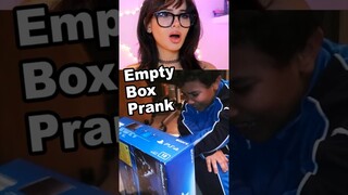 empty playstation box for christmas prank!