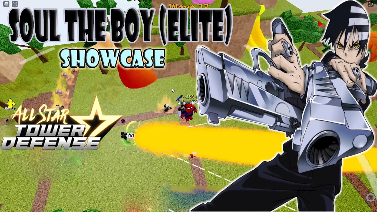 SOUL THE BOY ELITE (DEATH THE KID) SHOWCASE - ALL STAR TOWER DEFENSE -  BiliBili