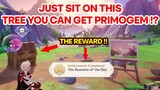 JUST  SIT ON A TREE YOU CAN GET PRIMOGEMS!? - GENSHIN IMPACT DAILY #2