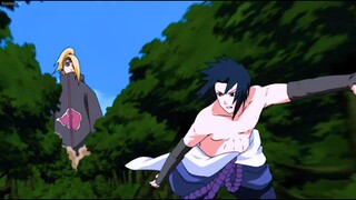 「サスケvsデイダラ」デイダラは分子レベルまで崩壊する爆発を引き起こします|「Sasuke vs Deidara」decays to the molecular level