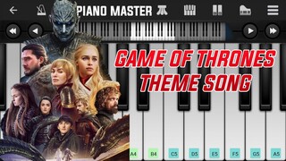 Game of Thrones Theme on Piano Tutorial