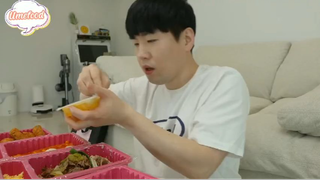 Bánh gạo ngôi sao, cơm trộn và đồ chiên 3 #amthuc