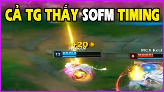 Sofm bật chế độ God Farm và cả thể giới đều thấy điều đó tại CKTG, Bug Zoe sử dụng W liên tục