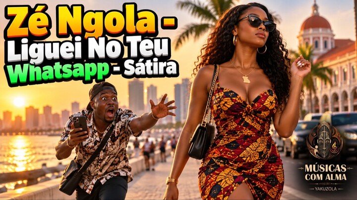 Zé Ngola - Liguei No Teu Whatsapp - Sátira | AfricanHumor | SembaMusic | KizombaMusic