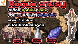 🎮︱ragnarok classic︱Rogue สายธนู ︱ล่า แพะ 1 ชั่วโมง จะได้เงินไปเท่าไหร่︱ใช้สกิล double strafe
