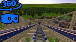 🎢รถไฟเหาะยุคกลาง - วิดีโอ VR 360°