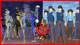WHICH TEAM WILL WIN: MONSTER vs POLICE - SAKURA School Simulator