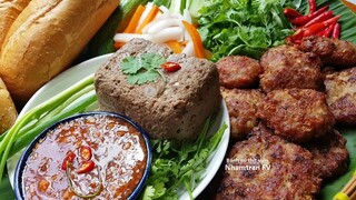 BÁNH MÌ THỊT VIÊN Cách làm đồ chua và nước sốt ăn kèm bánh mì rất dễ |Nhamtran FV