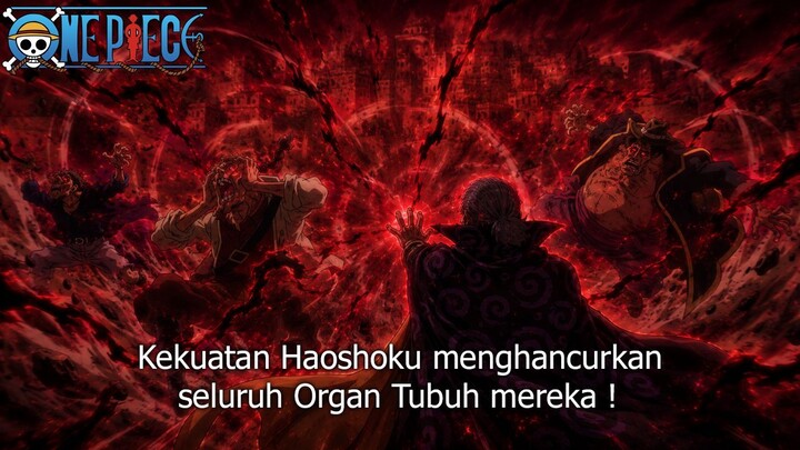 FULL ONE PIECE TERBARU - LEDAKAN HAOSHOKU HAKI BENN BECKMAN BERHASIL MENETRALKAN KEKUATAN BUAH IBLIS