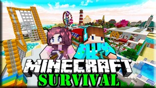 JALAN - JALAN DI KOTA BUCIN !! GILA LUAS BANGEEET !! Minecraft Survival Bucin [#45]