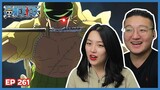 ZORO VS CAPTAIN T-BONE! | One Piece Episode 261 Couples Reaction & Discussion