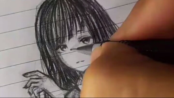 Speed Drawing Asa Mitaka Chainsaw Man