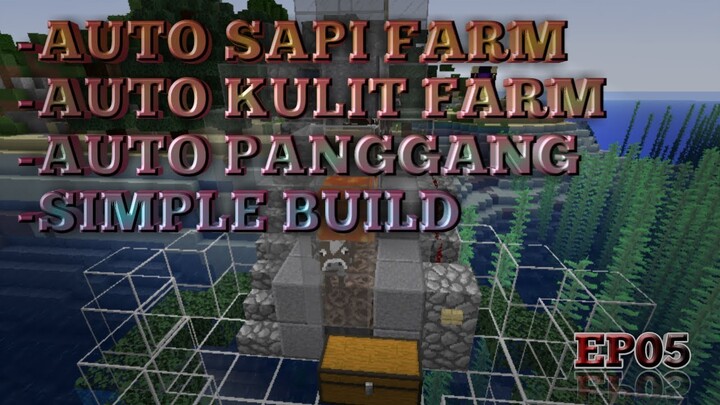 Minecraft survival #05 |Serba Auto Sapi Farm|