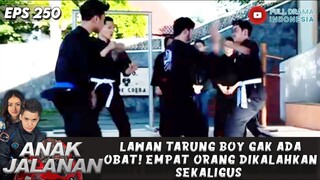 LAWAN TARUNG BOY GAK ADA OBAT! 4 ORANG DIKALAHKAN SEKALIGUS - ANAK JALANAN