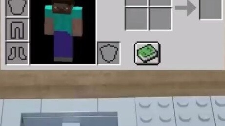 Lego recreates the Minecraft backpack workbench, just as fun~