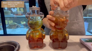 Cafe Vlog | Trà Đào Cam Sả #cafevlog