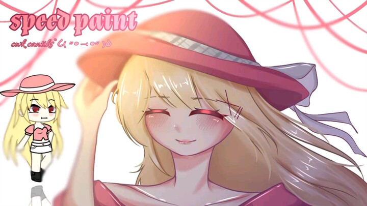 Speed paint pretty girl again°ʚ🎀ɞ°