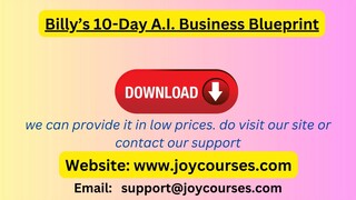 Billy’s 10-Day A.I. Business Blueprint